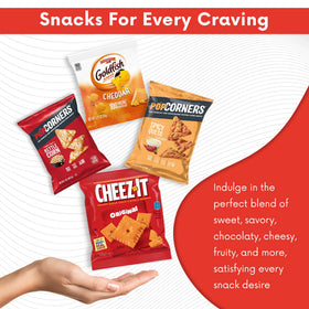 Office break room with Jumbo Jumble snack box encouraging team snacks.