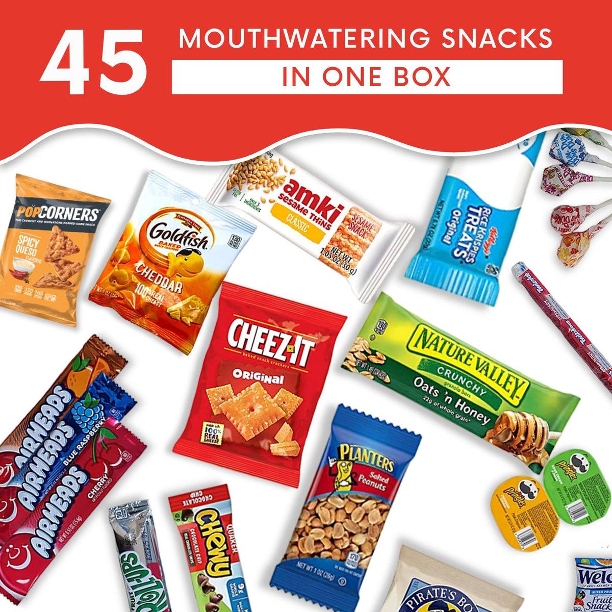 Jumbo Jumble snack box with assorted snacks for everyday cravings and sharing.