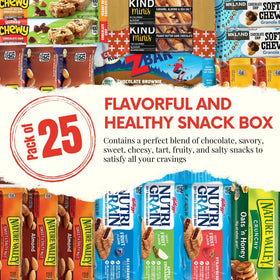 Jumbo Jumble snack box shows a varied assortment for diverse cravings.
