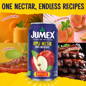 Jumex Apple Nectar with family meals, refreshing pairing