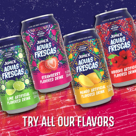 Fridge-ready Jumex drinks ready for on-the-go lunch or gathering.