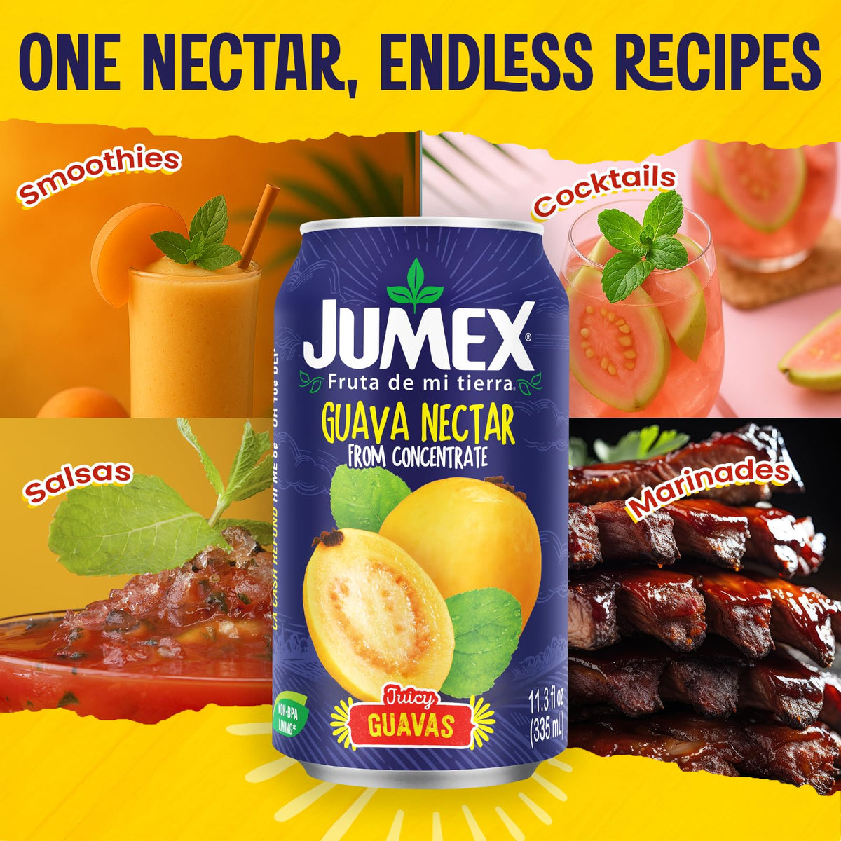 Jumex Guava Nectar 24-pack for gatherings