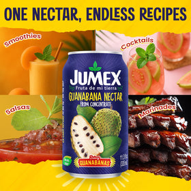Jumex Soursop Nectar versatile kitchen use for desserts and sauces.