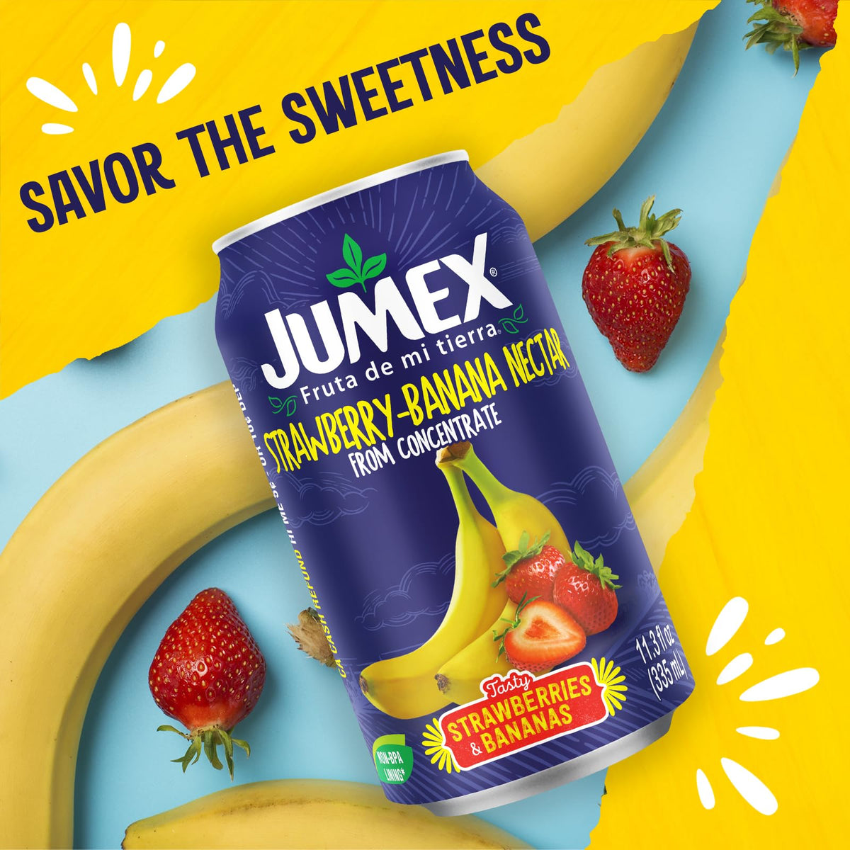 Jumex Strawberry Banana Nectar multipack shows value for gatherings