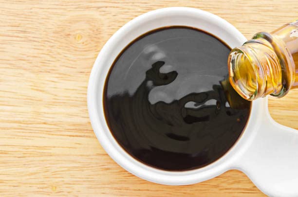 June Moon Ginger Sauce 12oz bottle presentation fits kitchen counters and dining tables.