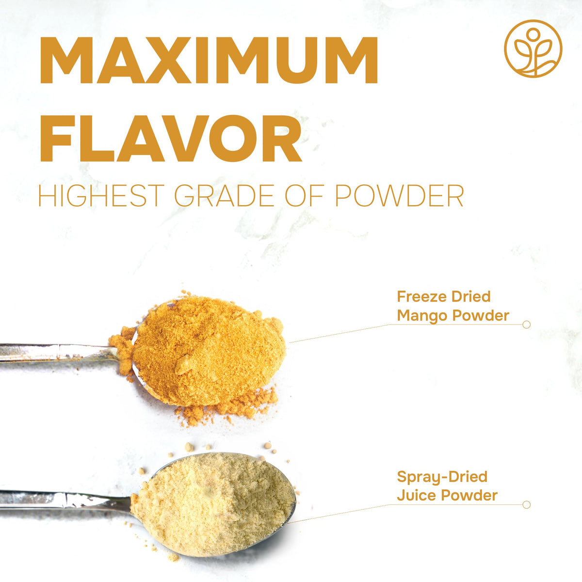 Jungle Powders baking mango powder ideal for cakes and cookies.