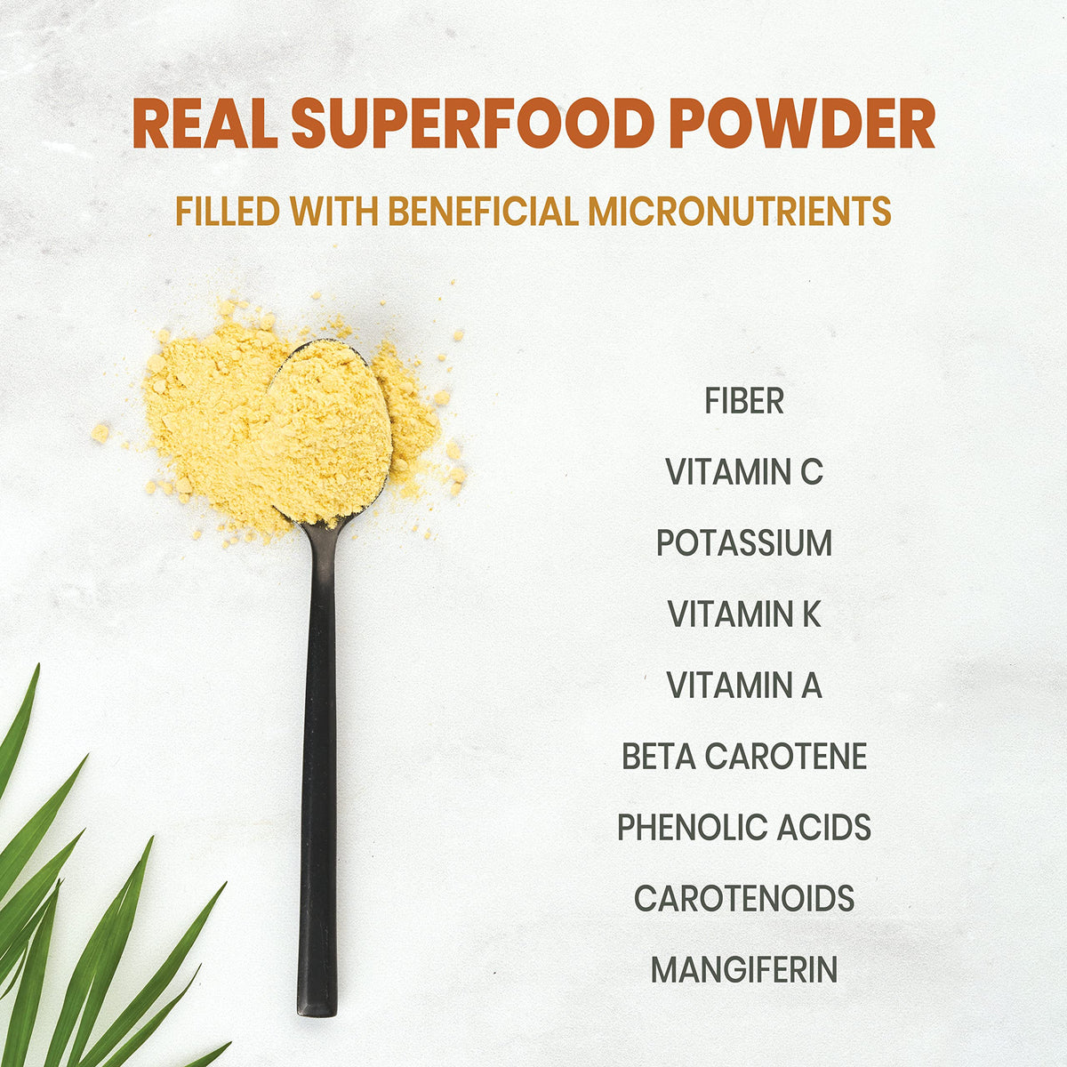 Jungle Powders Organic Mango Powder easy-to-use yogurt toppings and snack mixes