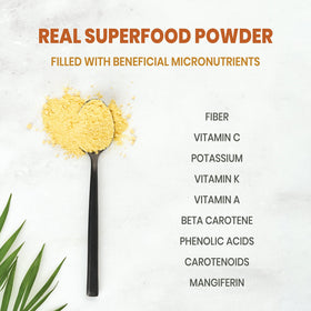 Jungle Powders Organic Mango Powder easy-to-use yogurt toppings and snack mixes