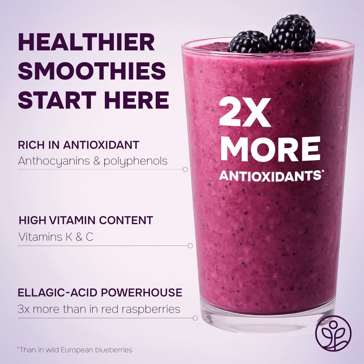 Jungle Powders raspberry powder in smoothie glass; adds natural flavor and color