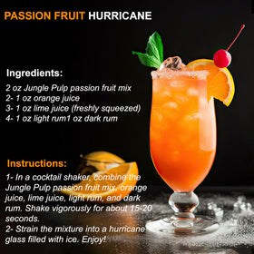 Jungle Pulp Passion Fruit Puree suggesting vibrant pastry fillings.
