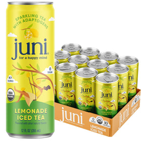 JUNI Sparkling Adaptogen can with ashwagandha for focused, balanced moments