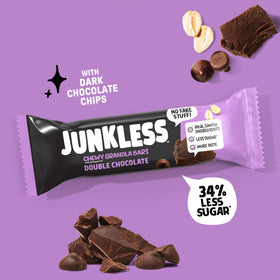 JUNKLESS non-GMO ingredients emphasize simple, trustworthy snacking