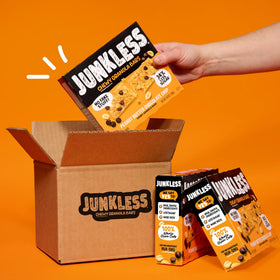 On-the-go JUNKLESS snack with soft, chewy texture