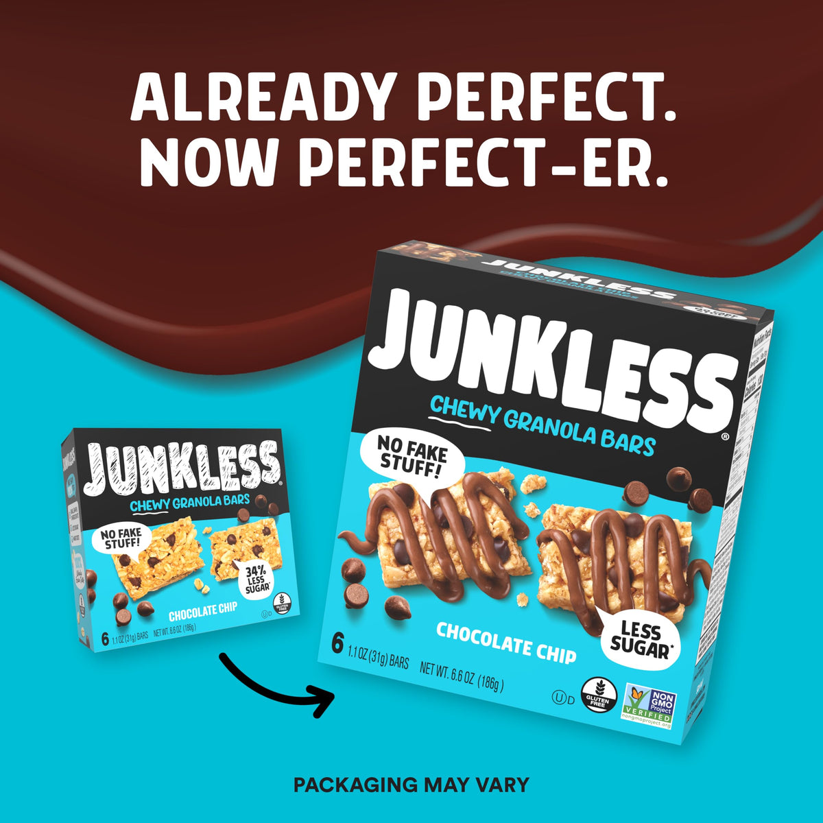 JUNKLESS twin-pack - two flavors for versatile lunchbox options.