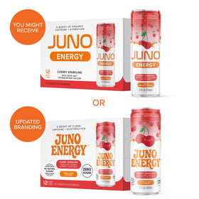 JUNO ENERGY 125mg caffeine green coffee can for steady focus
