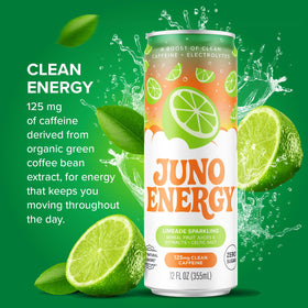 juno energy limeade sparkling packshot highlights 12-pack convenient selection