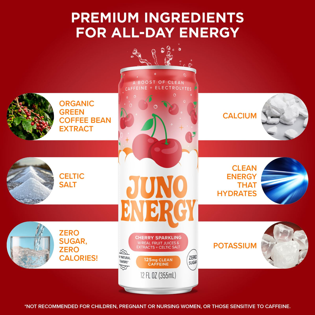 JUNO ENERGY Stevia sweetener for sugar-free sweetness