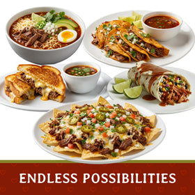 Just Add Luv Birria Bombs gluten-free and MSG-free for mindful cooking