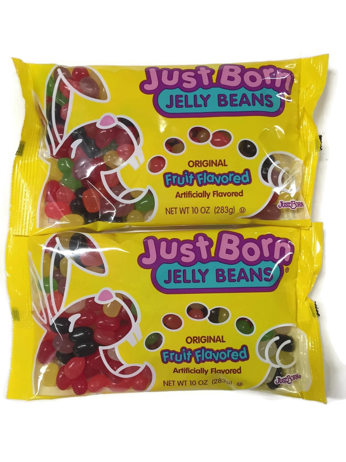 Just Born Jelly Beans original fruit flavor 10 oz bag, ideal party snack