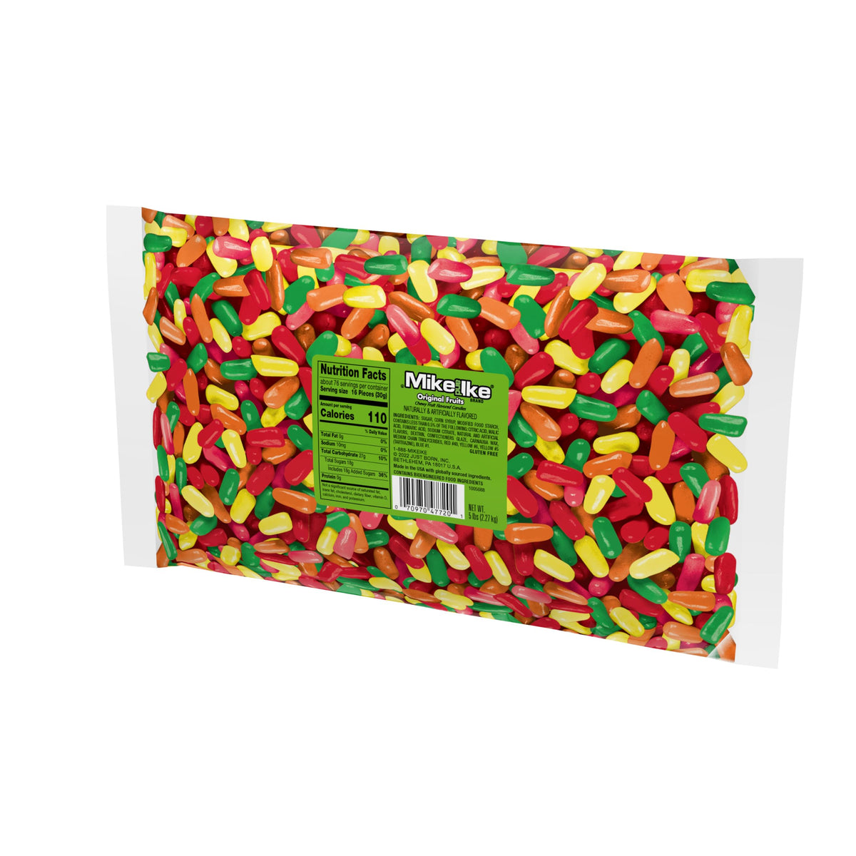 Just Born Mike and Ike classic flavors showcased for gifting.
