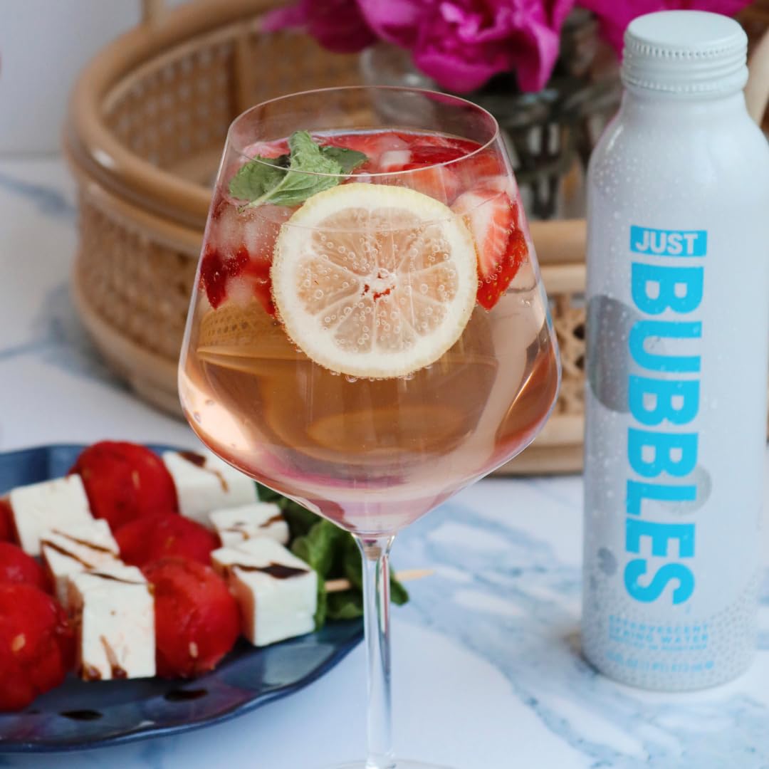 JUST Bubbles mountain-water - naturally sourced minerals for a clean, refreshing taste