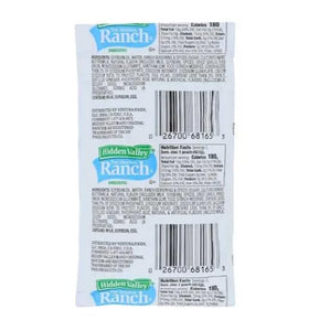 JUST-BUY Original Ranch Dressing packet takeout packaging, ideal for salads, wraps, and dips.