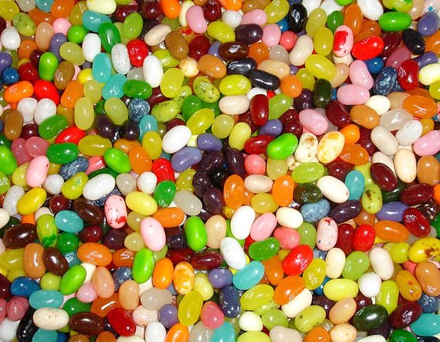 Just Grown BeanBoozled 4-pack setup for entertaining guests.