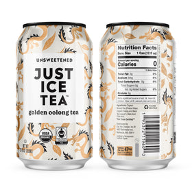 Just Ice Tea Fair Trade seal on the packaging