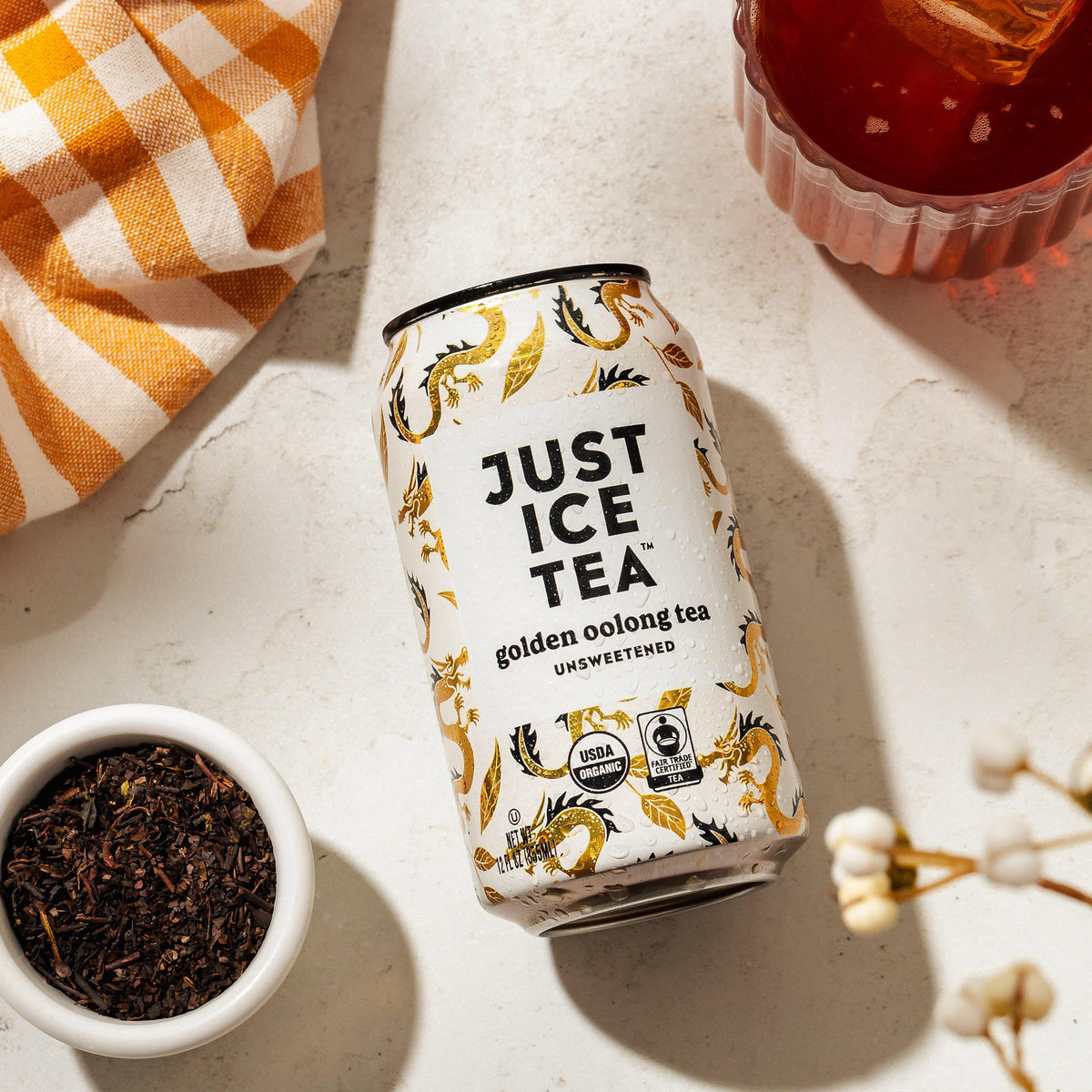 Just Ice Tea Organic farm sourcing highlights sustainable ingredients
