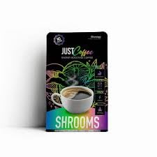 Just Move Mushroom Coffee organic Arabica cup ready for a focused morning