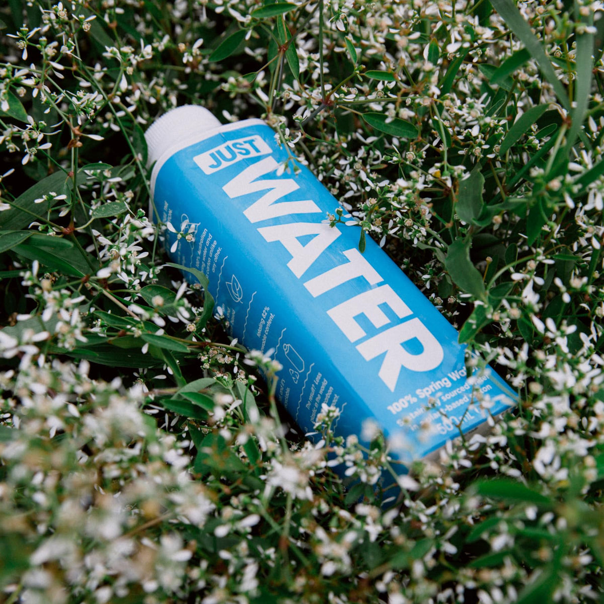 JUST Water bottle in use, refreshing hydration during workouts or travel.