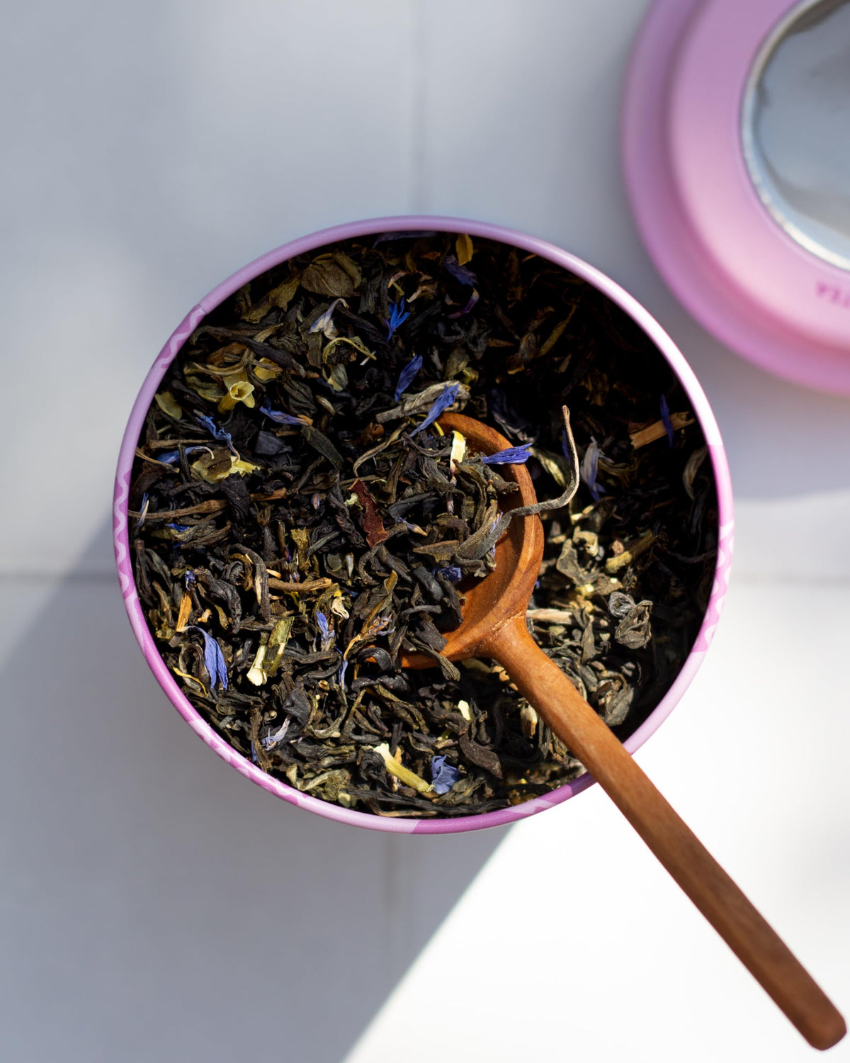 Fair Trade Kenya sourcing badge for JusTea Purple Jasmine