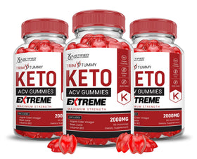 Justified Laboratories Trim Tummy Keto ACV Gummies bottle for easy daily use