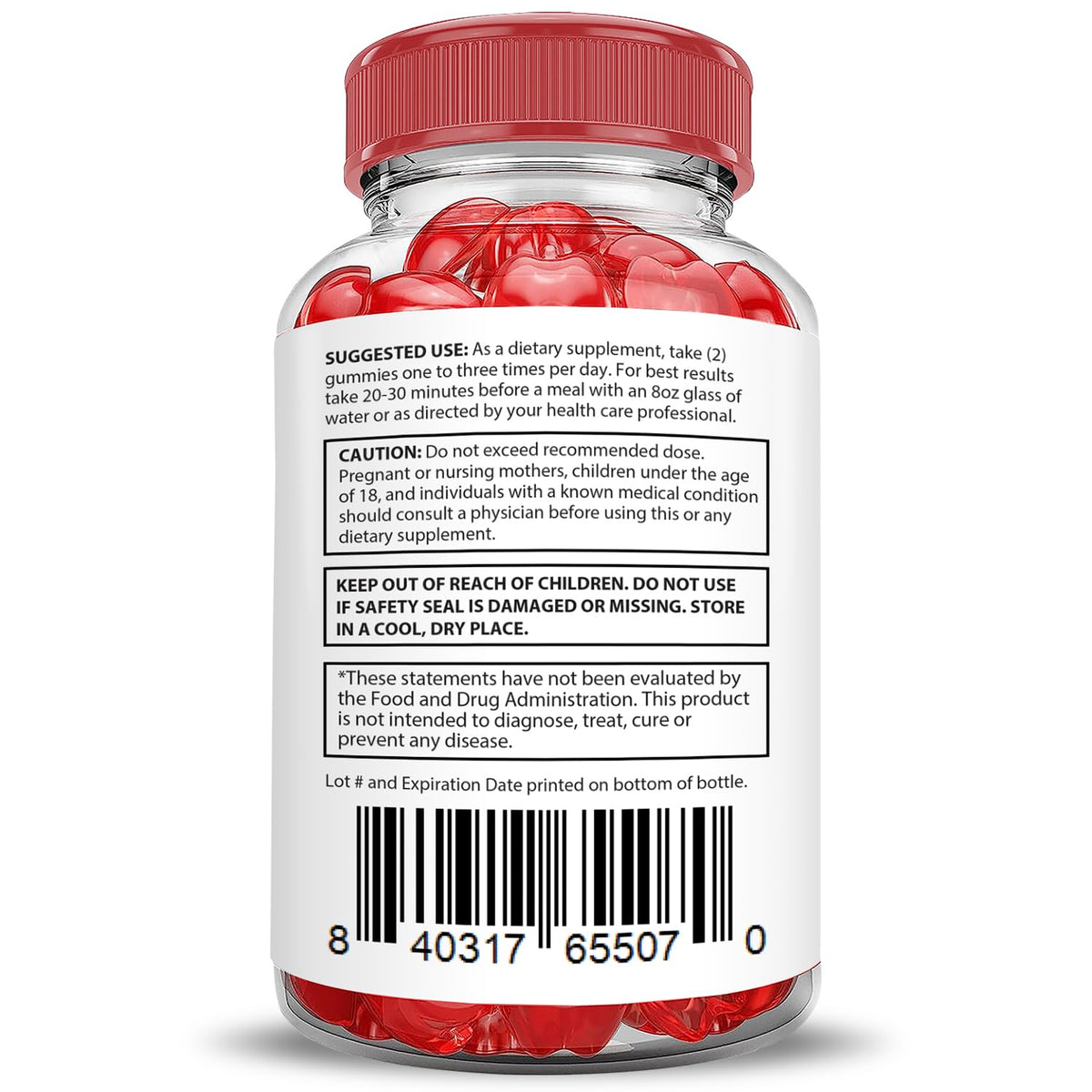 Justified Laboratories Trim Tummy Keto ACV Gummies third-party tested seal