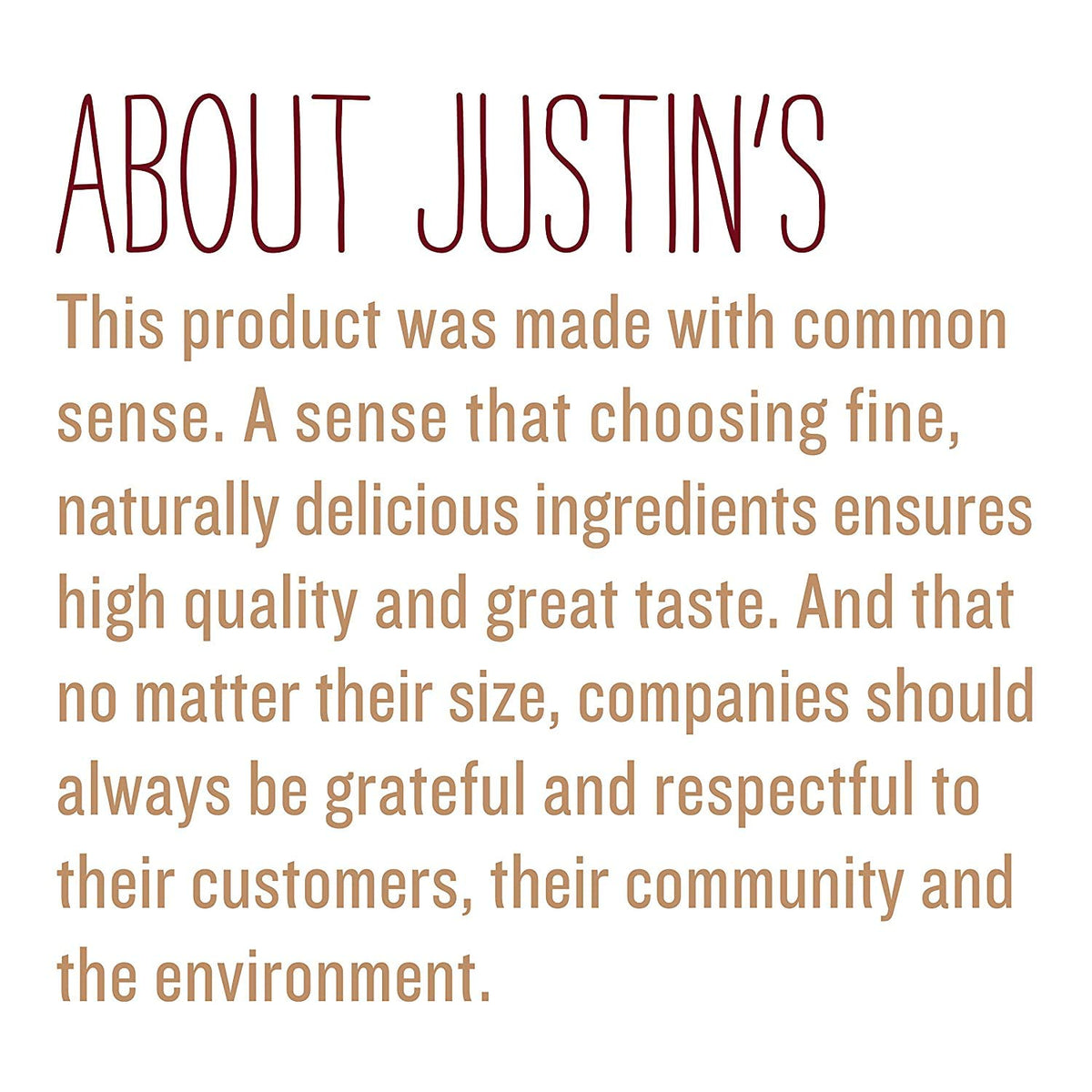 Justin's almond butter flavors pack showcases variety for tastings.