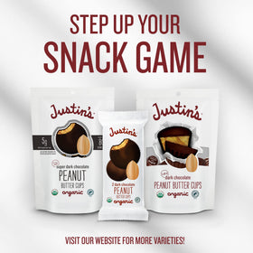 Justin's on-the-go snack pack ready for quick energy between activities