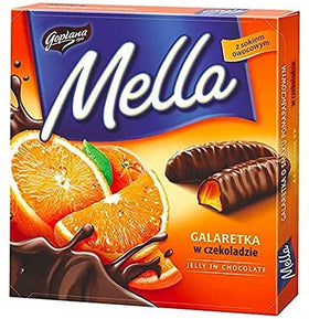 Jutrzenka MELLA variety pack 4 x 6.7 oz, convenient sharing snack