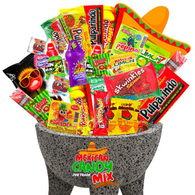 JVR TRADE Mexican Candy Mix bag open shows a bold party-ready assortment