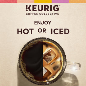 Inner grounds view of a Keurig K-Cup pod ready for brew