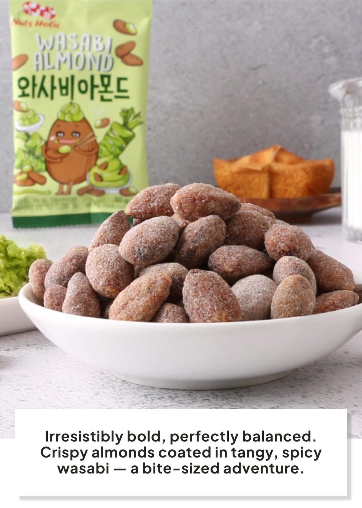 K FOOD KOREAN FOOD 8-pack display makes portion control easy.
