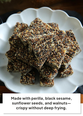 K FOOD KOREAN FOOD bellflower ginger rice syrup bar gentle sweetness