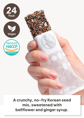 K FOOD KOREAN FOOD black sesame perilla seed bar rich in plant protein