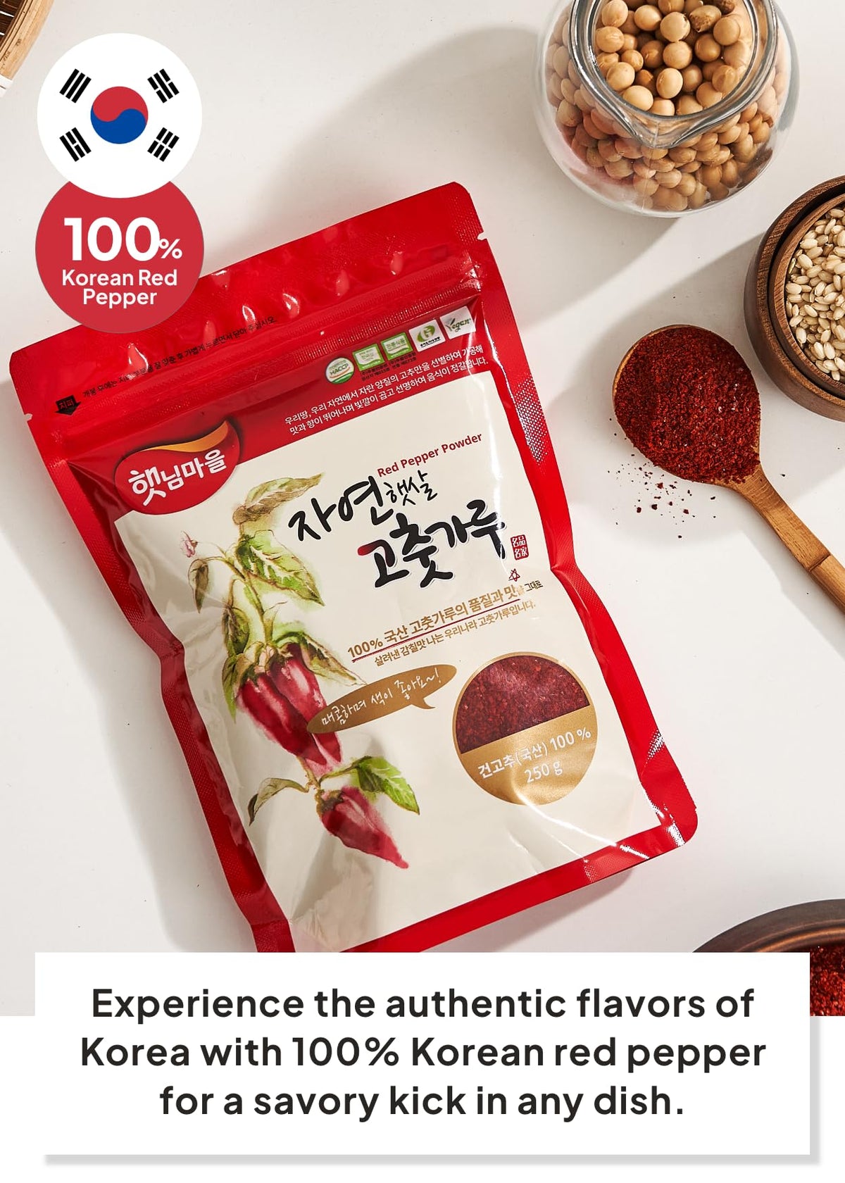 K Food gochugaru kimchi batch brings rich color and aroma