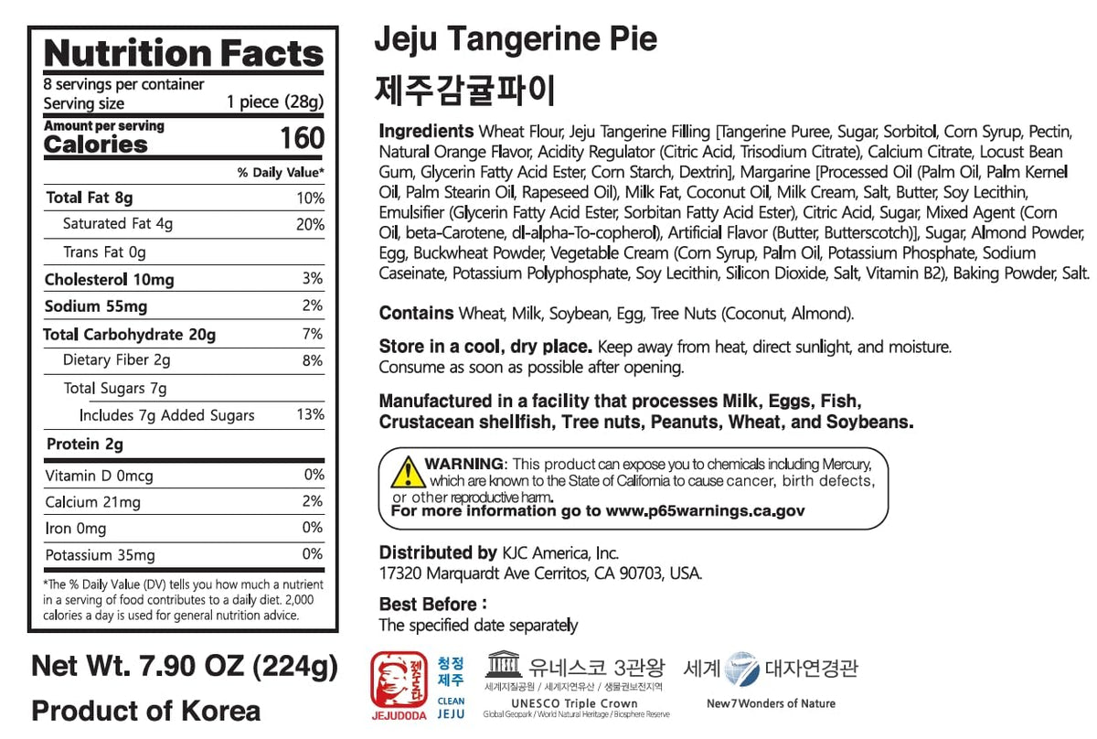 K FOOD KOREAN FOOD Individually wrapped pies for on-the-go snacking.