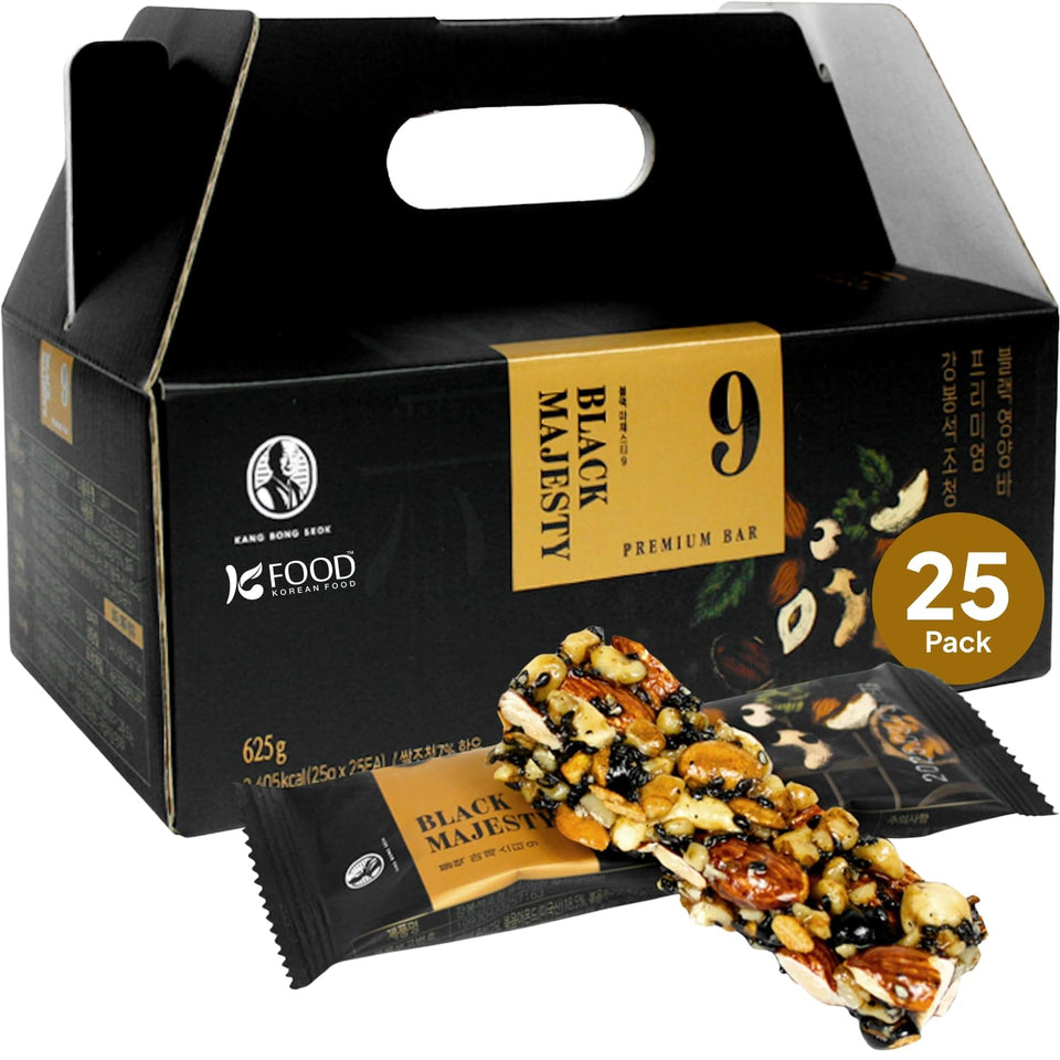 K FOOD KOREAN FOOD Kang Bong-seok bar packaging highlights premium traditional snack