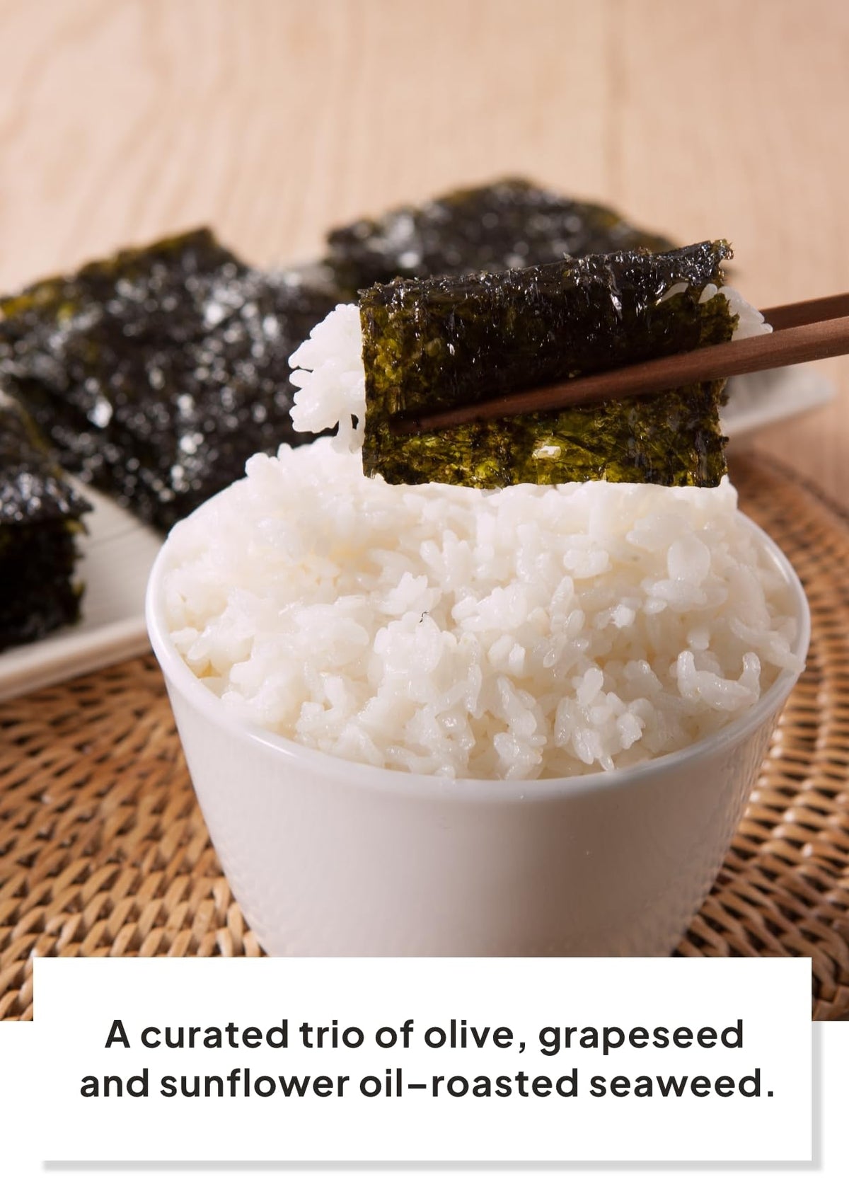 K FOOD KOREAN FOOD keto-friendly seaweed snack with plant-based ingredients