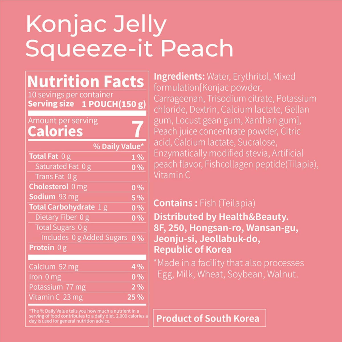 K FOOD KOREAN FOOD squeeze konjac jelly action demonstrates convenient on-the-go consumption
