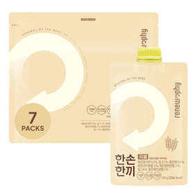 K Food Korean Food misugaru roasted-grain shake pouch for on-the-go nutrition