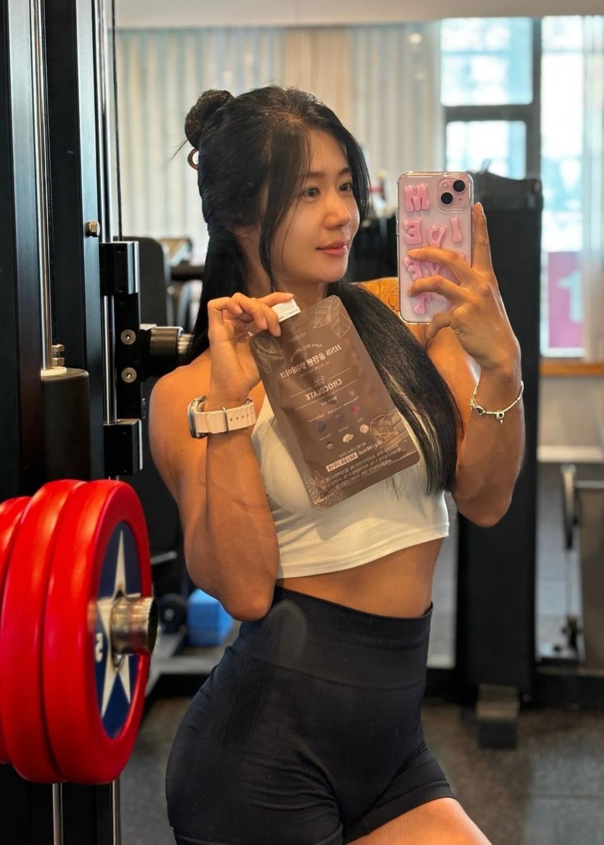 K FOOD KOREAN FOOD nutrition facts panel for amino acids.