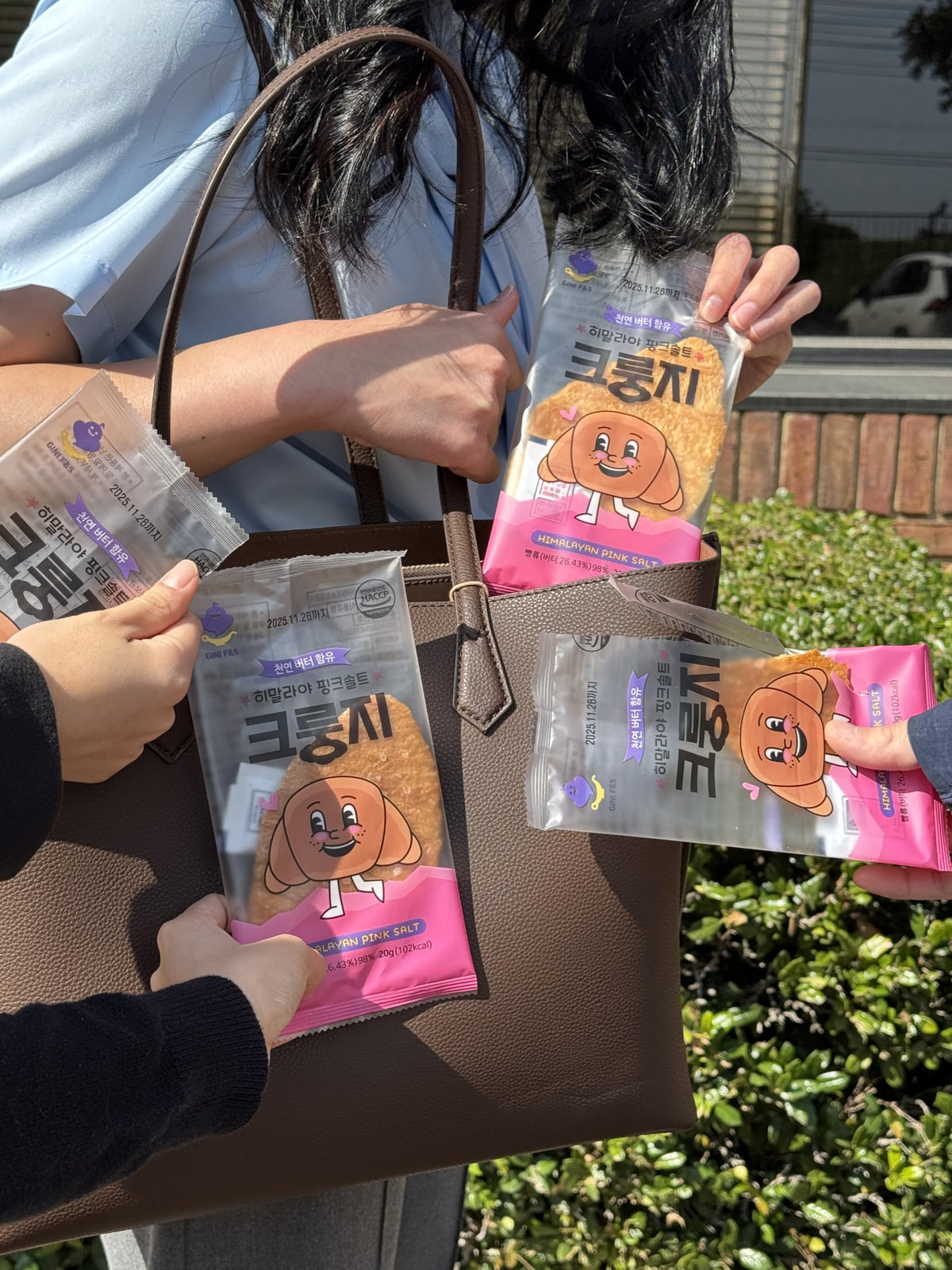 K FOOD KOREAN FOOD pack of ten 20 g portions displayed together